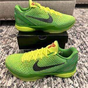 New Nike Kobe 6 Protro “Grinch” Green